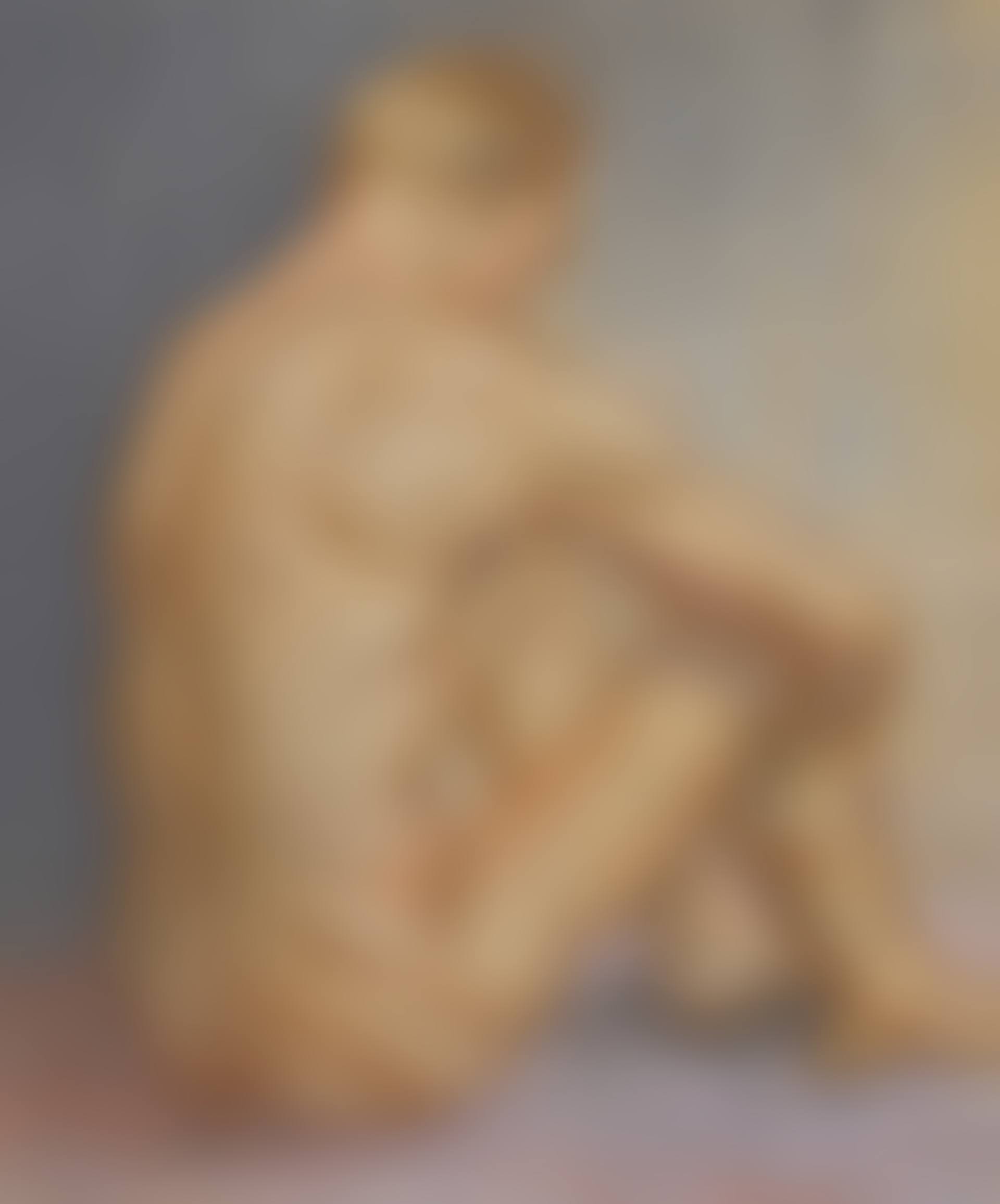 Seated Male Nude (preview)