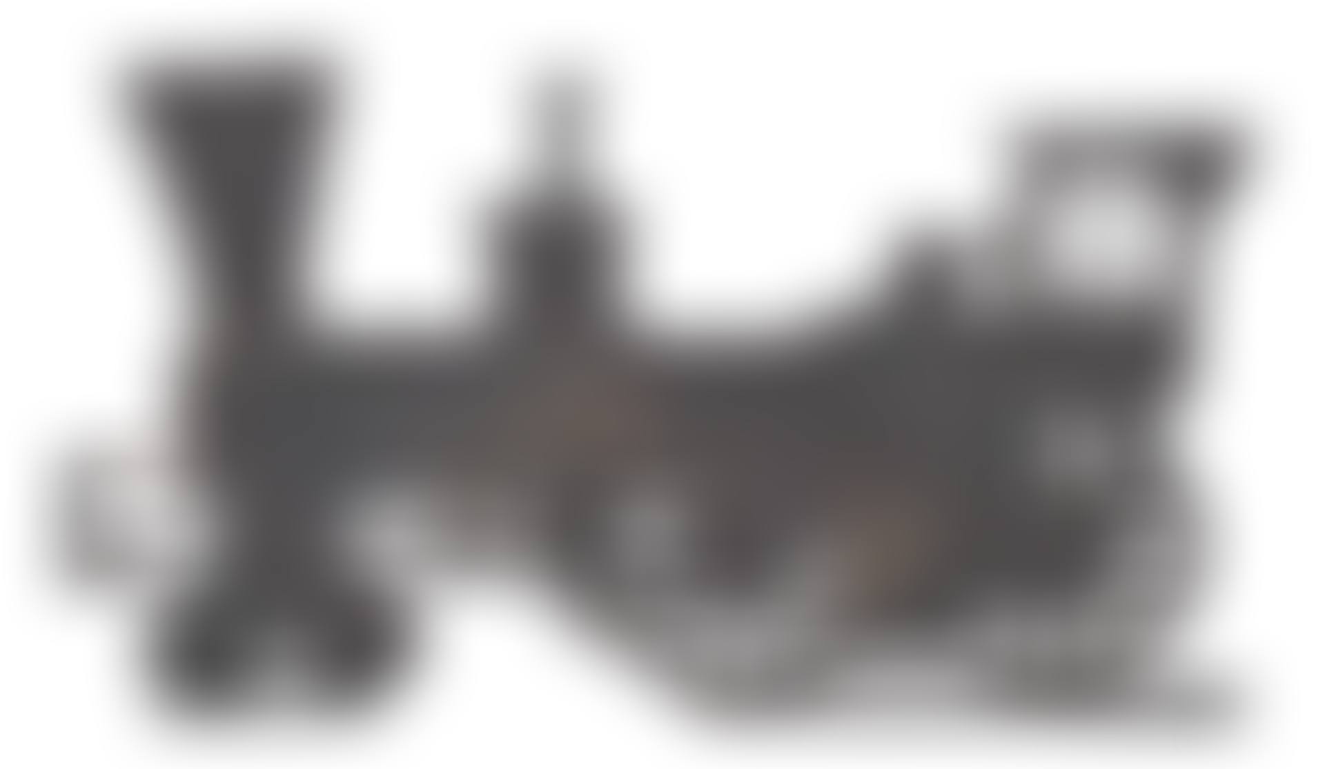 Folk Art Sheet Iron Steam Locomotive Form Weathervane (preview)