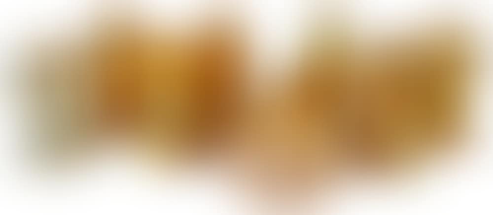 Eight Quezal and Steuben Iridescent Gold Glass Shades (preview)