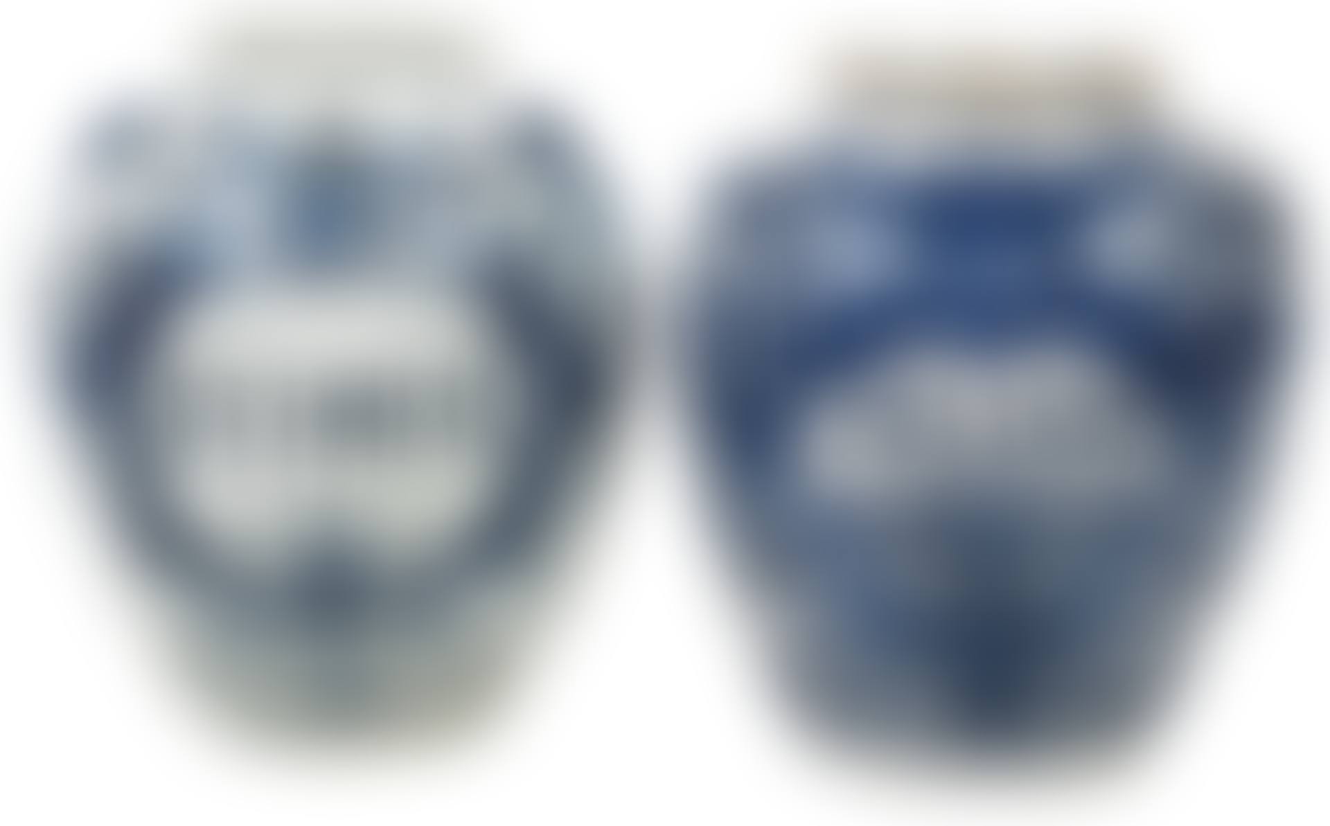 Two Delft Blue and White Tobacco Jars (preview)