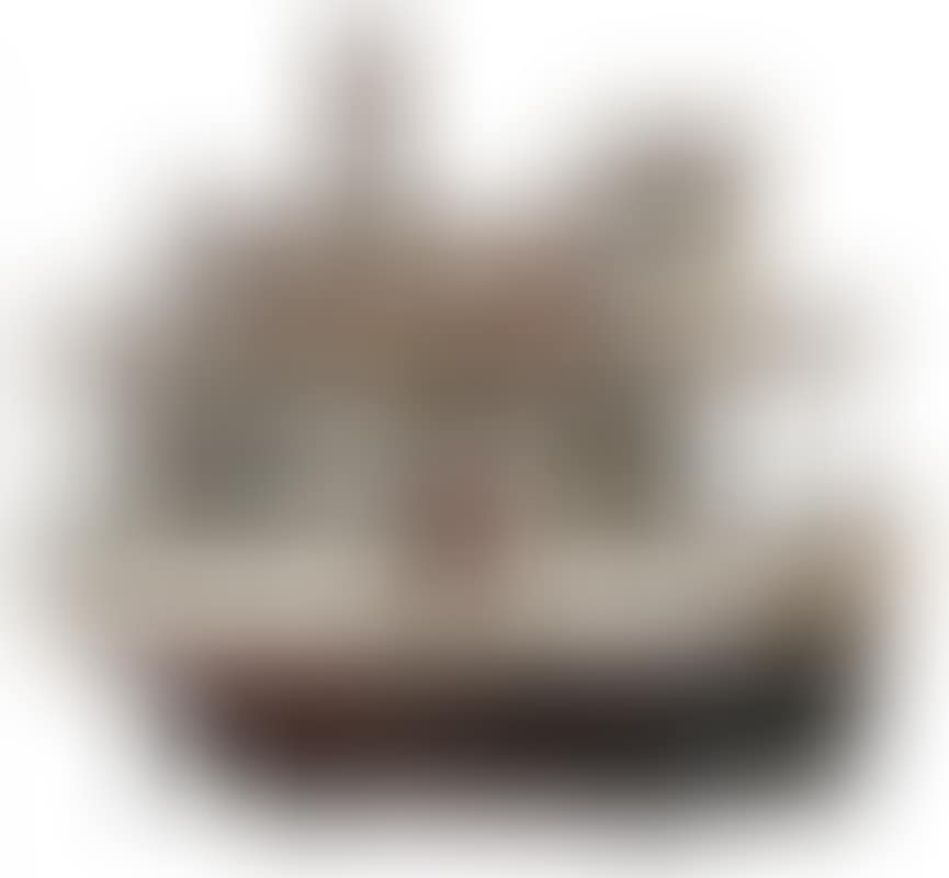 Folk Art Paint-Decorated Model Boat (preview)