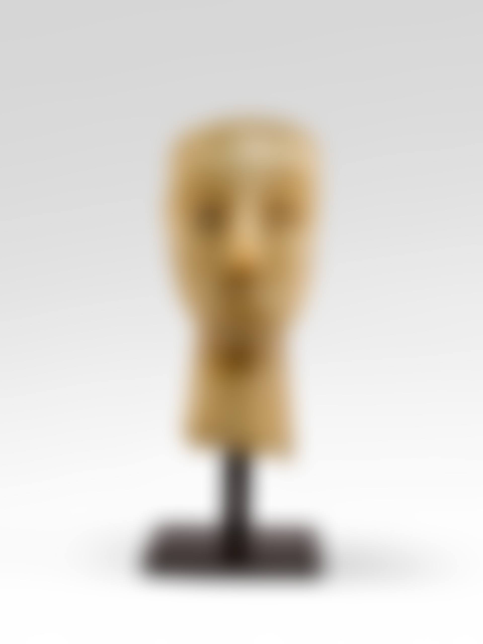 A South Arabian Alabaster Head of a Man, Qataban, circa 3rd Century B.C/1st Century A.D. (preview)