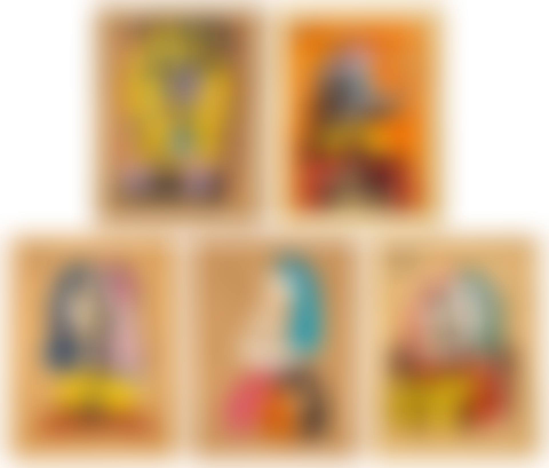 Portraits imaginaire (Imaginary Portraits): five prints (preview)