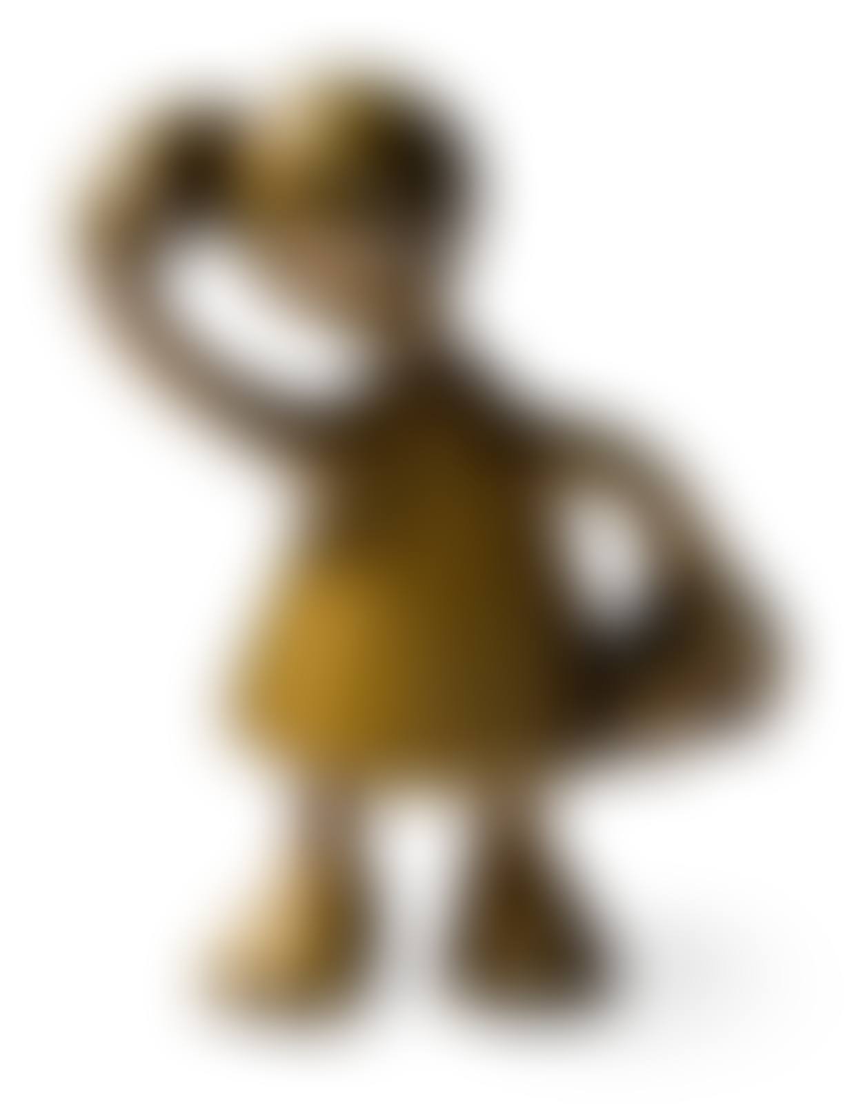 Cone Figure Scratching Head (preview)