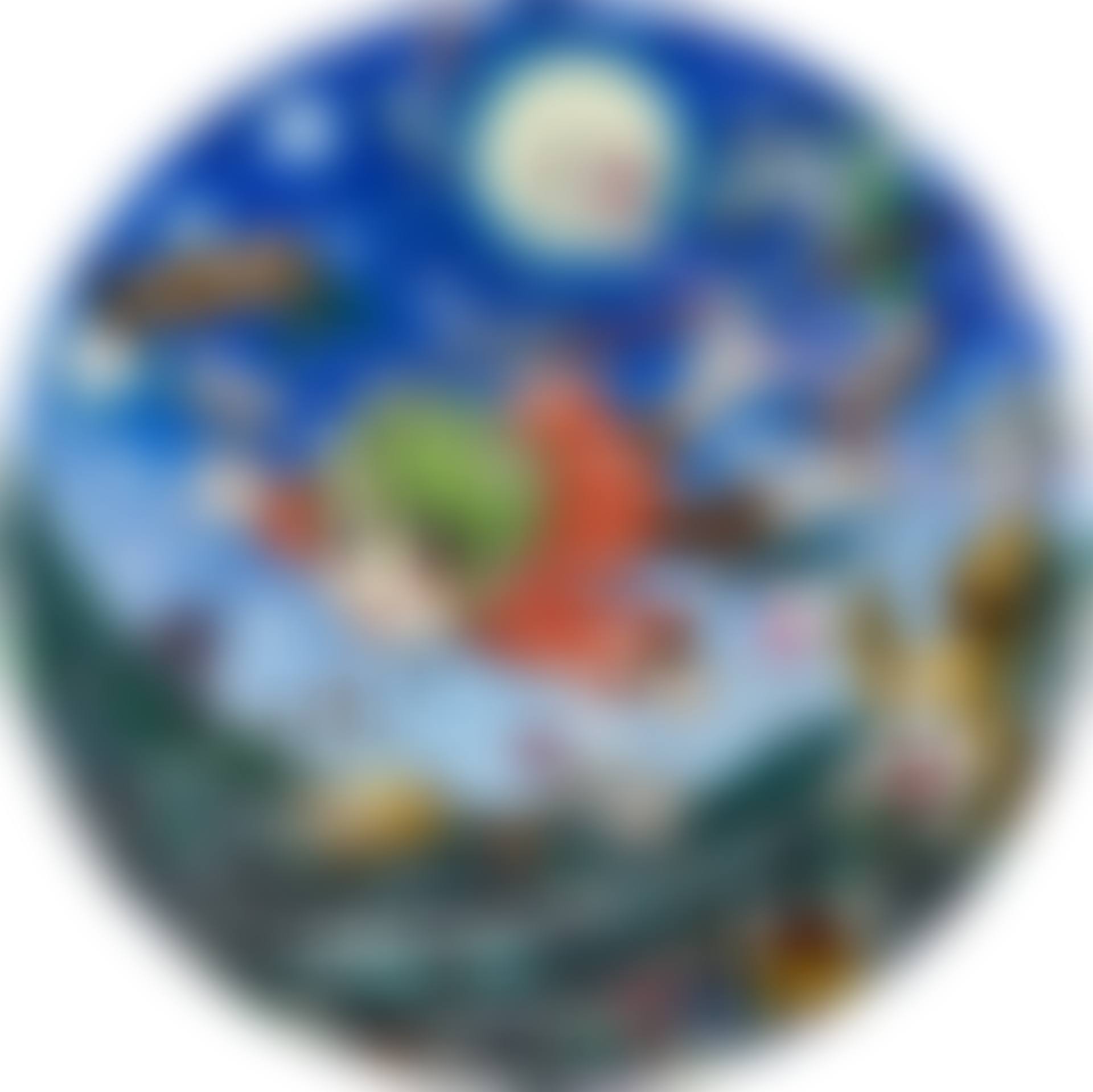 Nostalgic Childhood Flying in the Night Sky (preview)