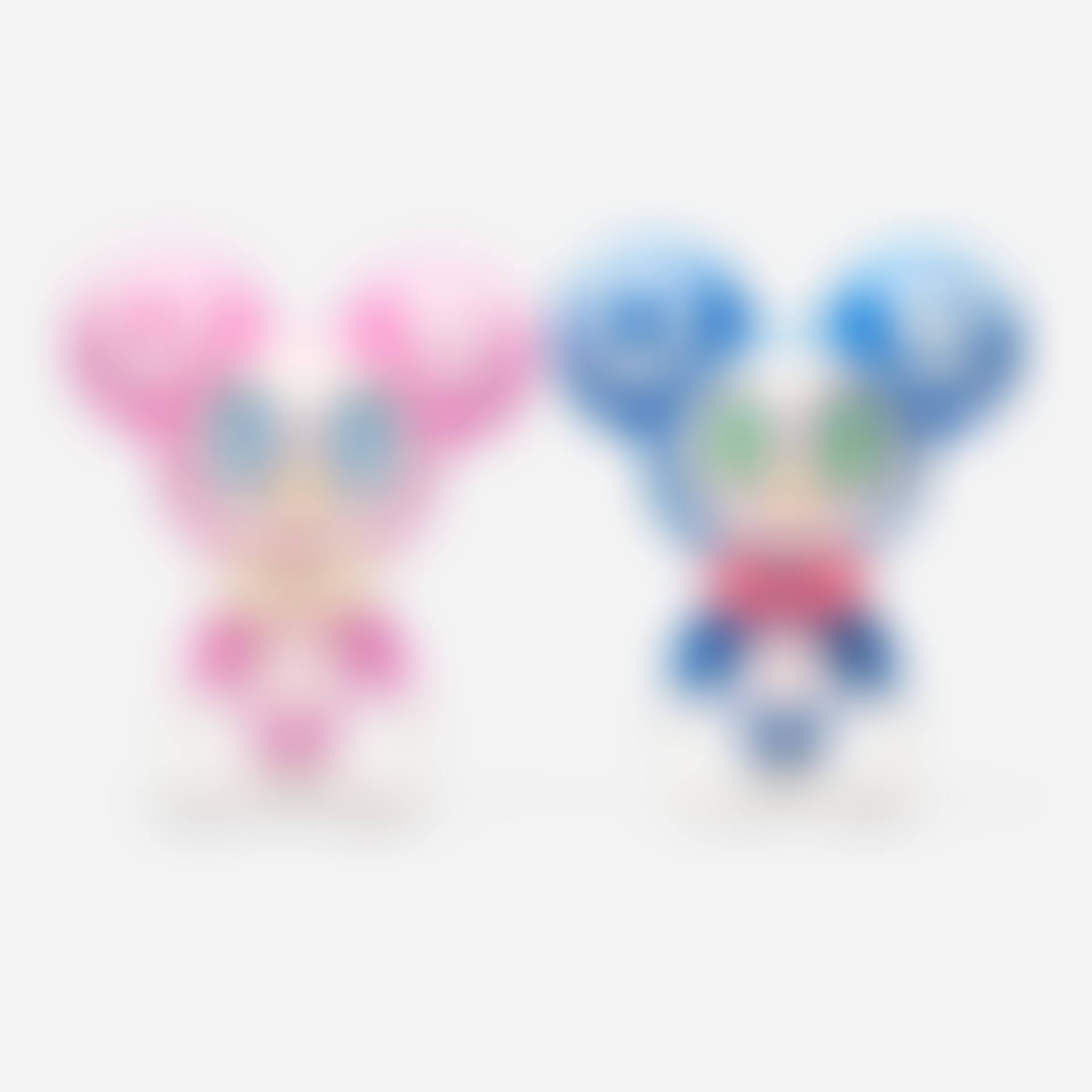 DOB-Kun Pink; DOB-Kun Dark Blue (two works) (preview)