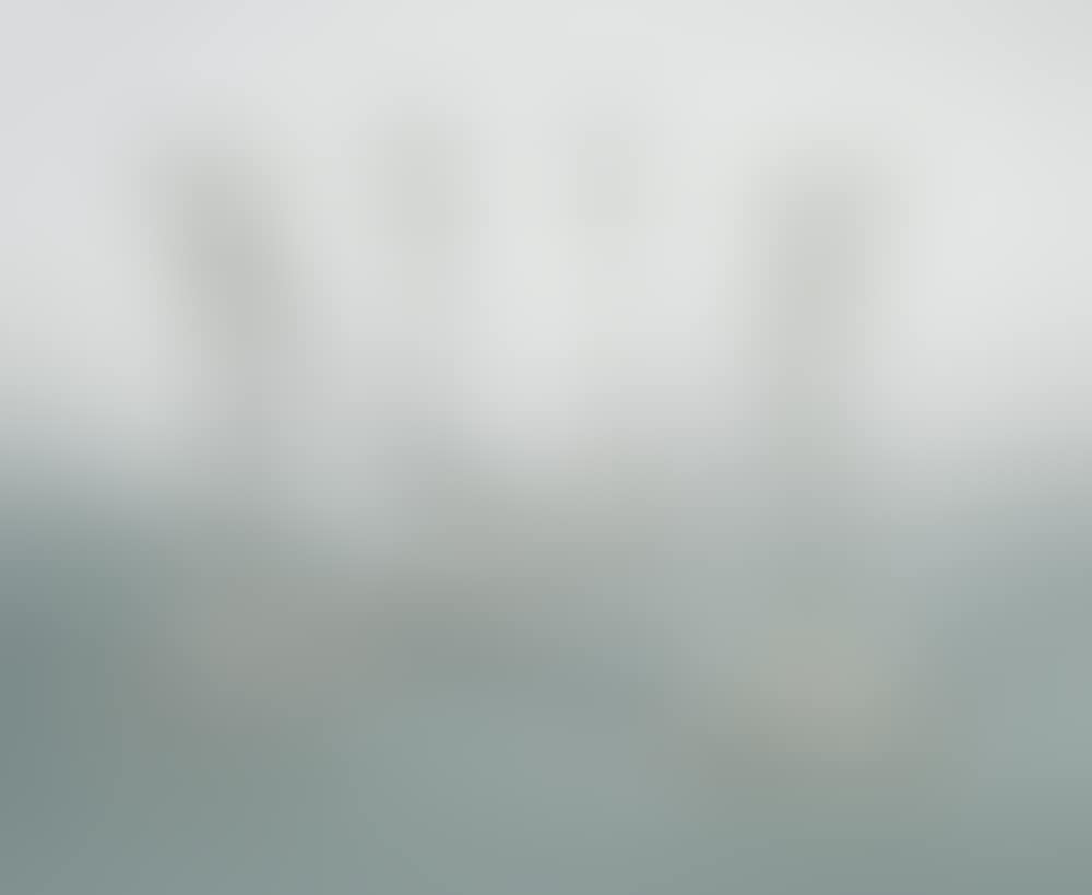 A matched set of four cut glass candlesticks (preview)