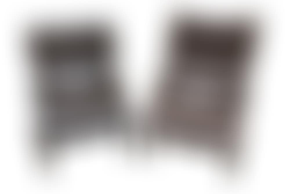 A near pair of Fastrup formed laminate leather upholstered lounge chairs (preview)