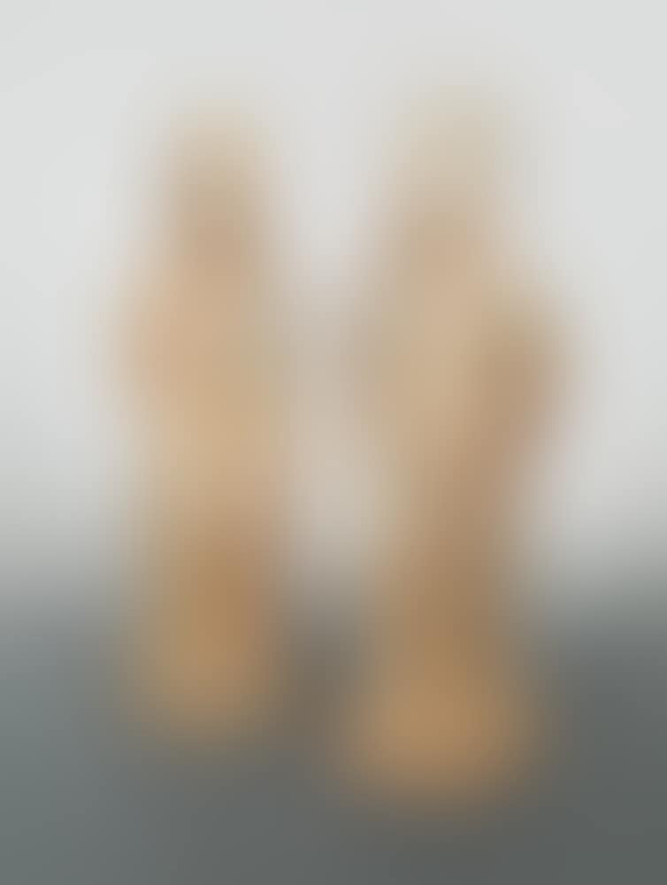 A pair of large Northern Wei dynasty bearded and armoured warriors (preview)