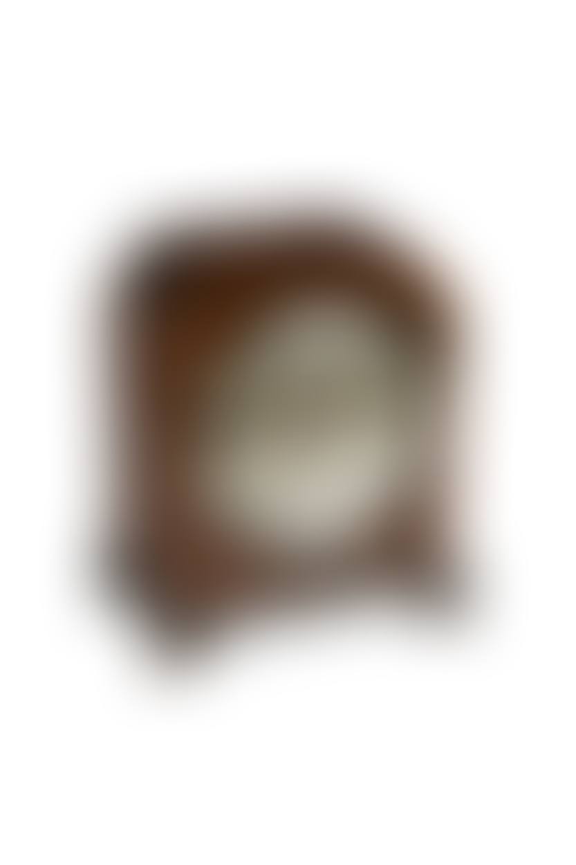 An early 20th century bur walnut cased table clock (preview)
