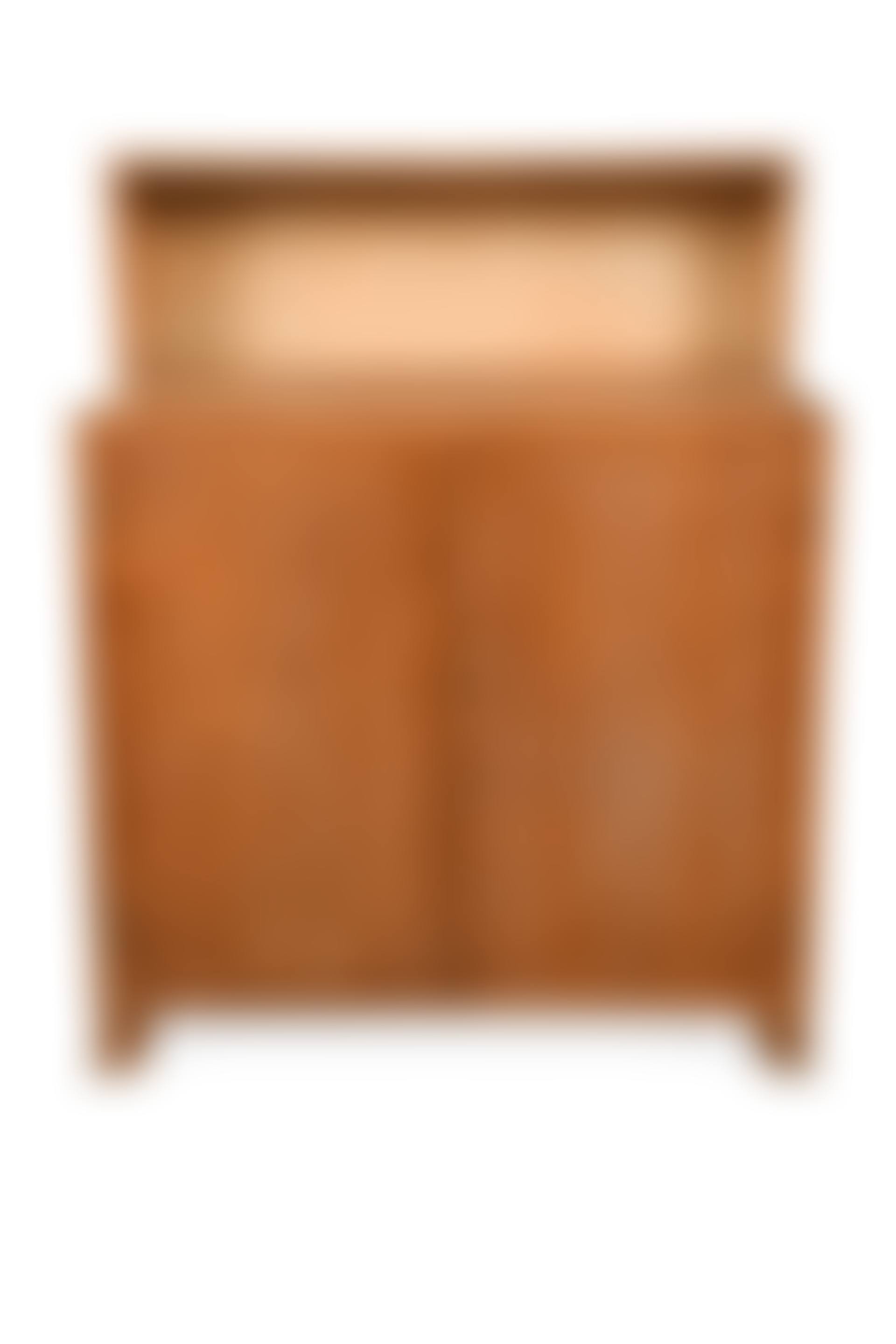 A Heal"s limed oak cabinet with bookcase top (preview)
