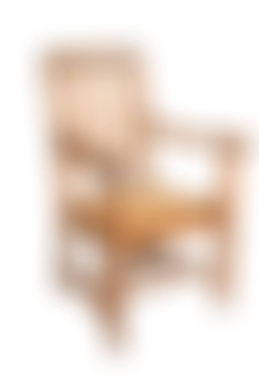A Heal"s limed oak elbow chair (preview)