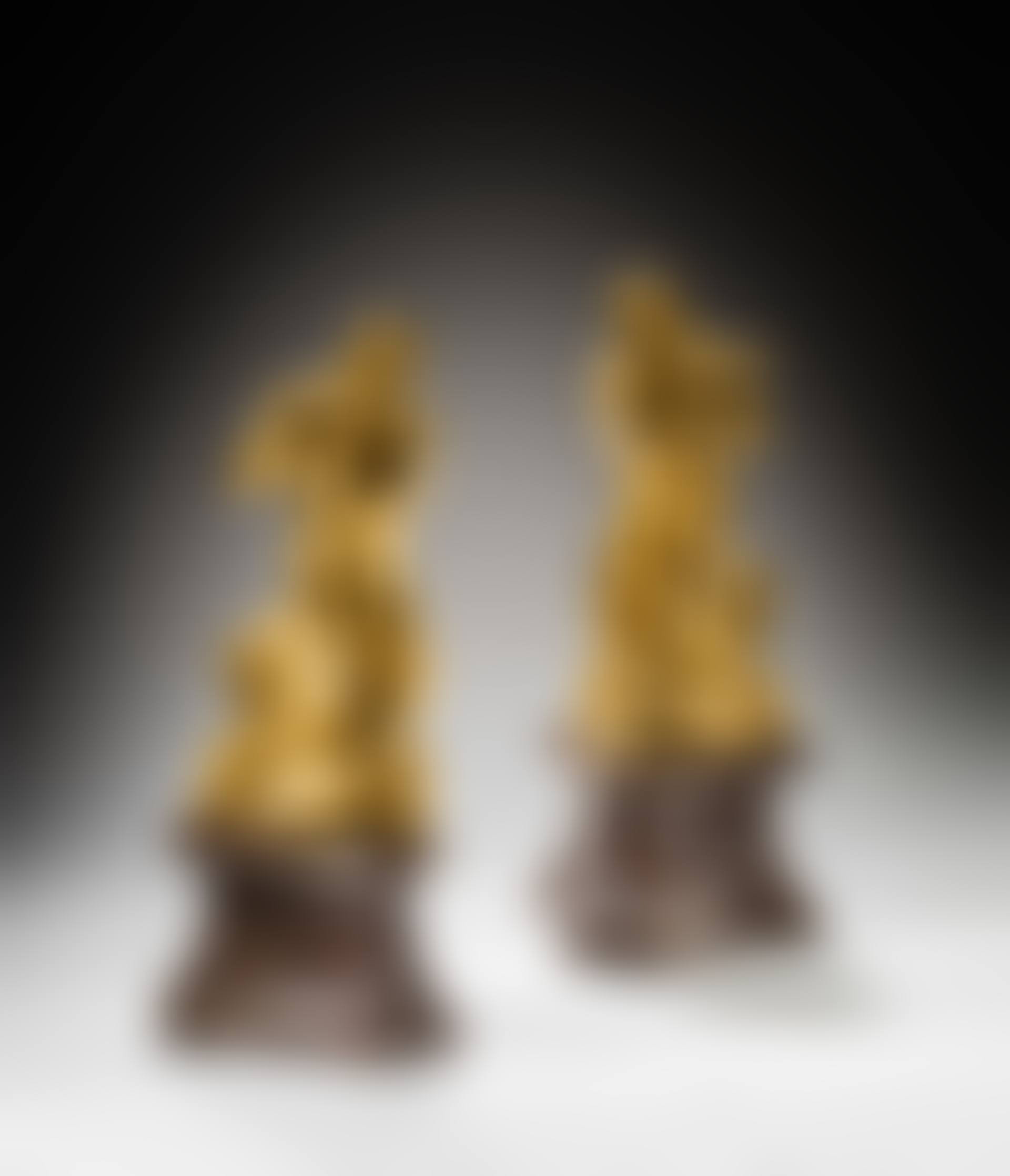 Pair of Tritons holding a cornucopia (preview)