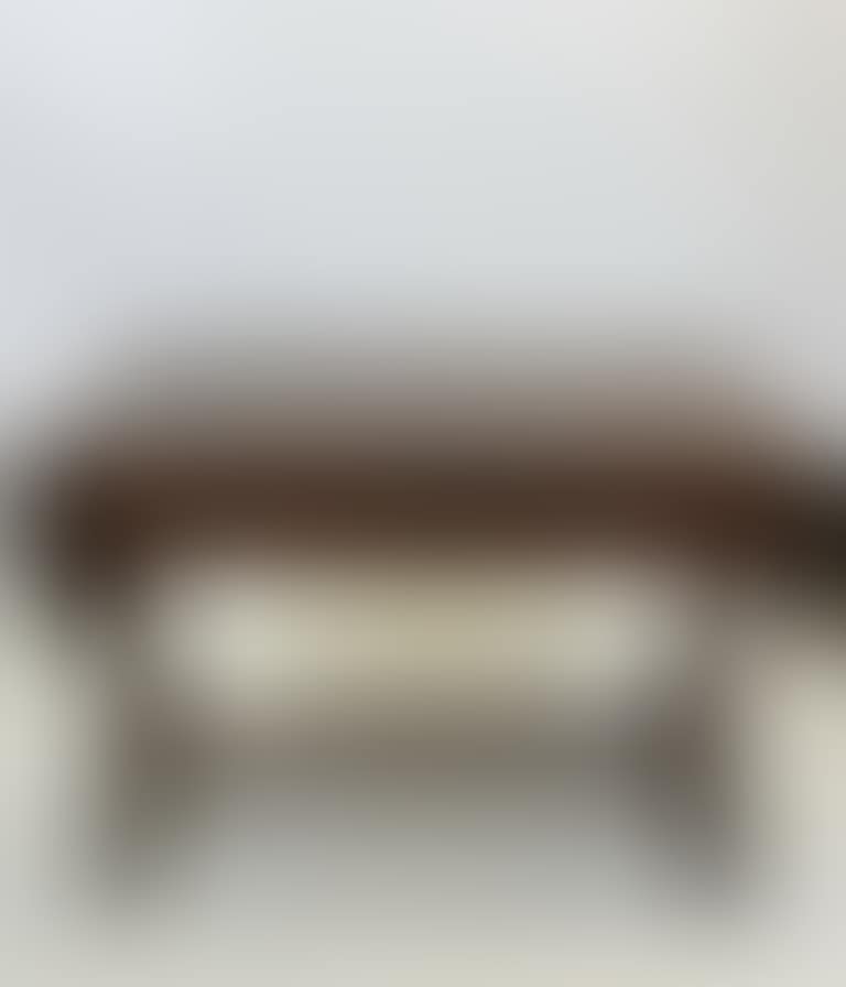 Furniture set including a natural wood table with two drawers, a wooden chair and two wooden caned chairs (preview)