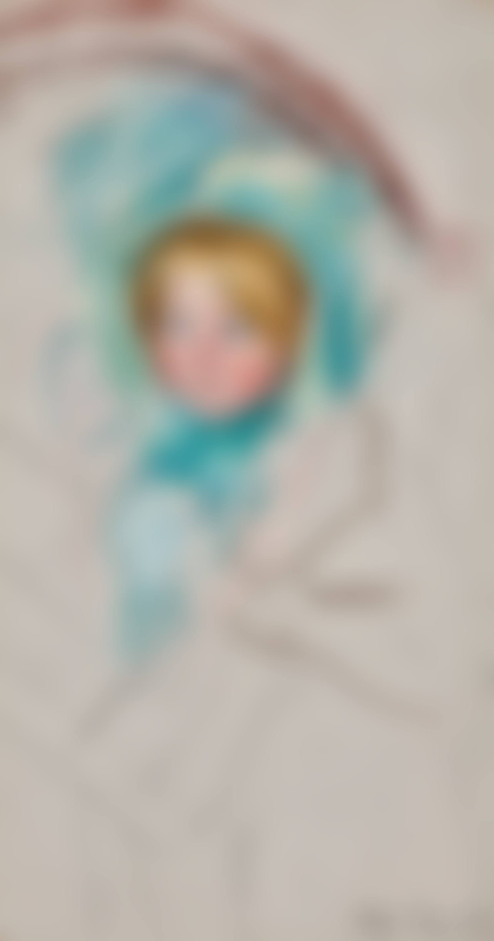 Sketch of "Sara in a Green Bonnet" (preview)