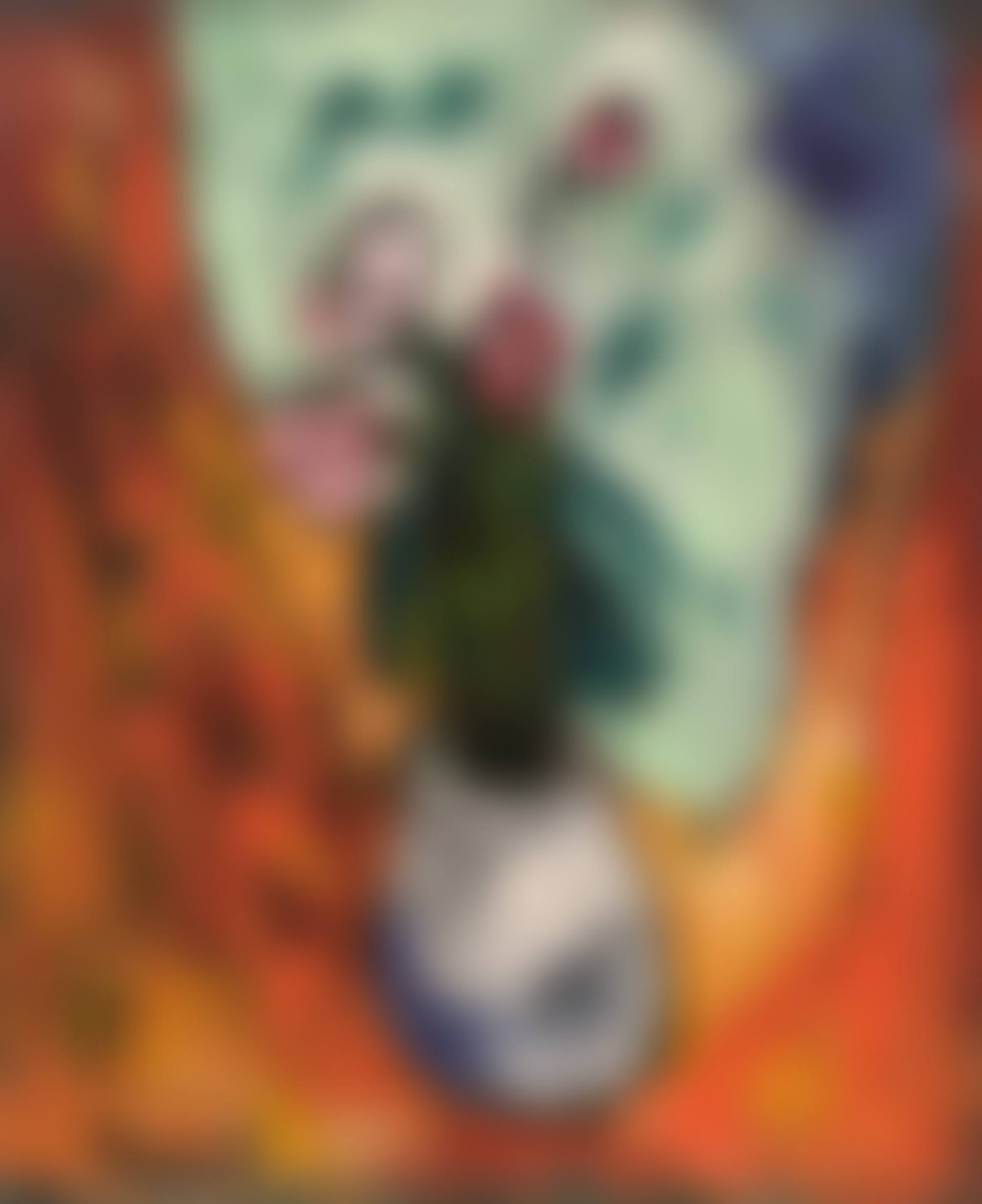 Bouquet au vase blanc (preview)