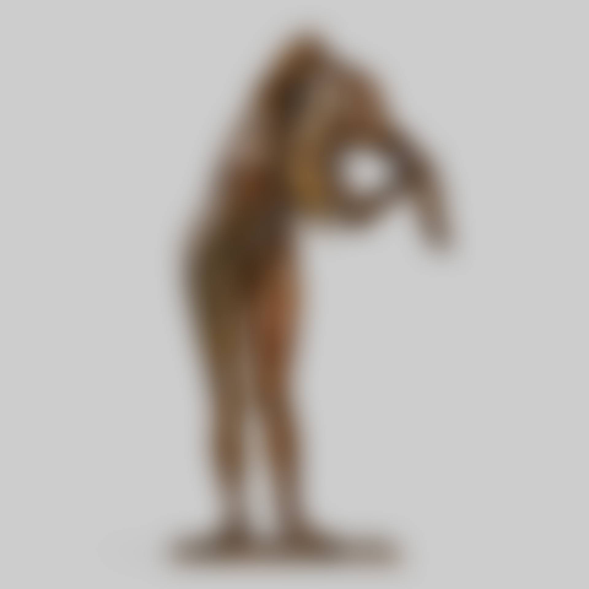 Femme se coiffant (preview)