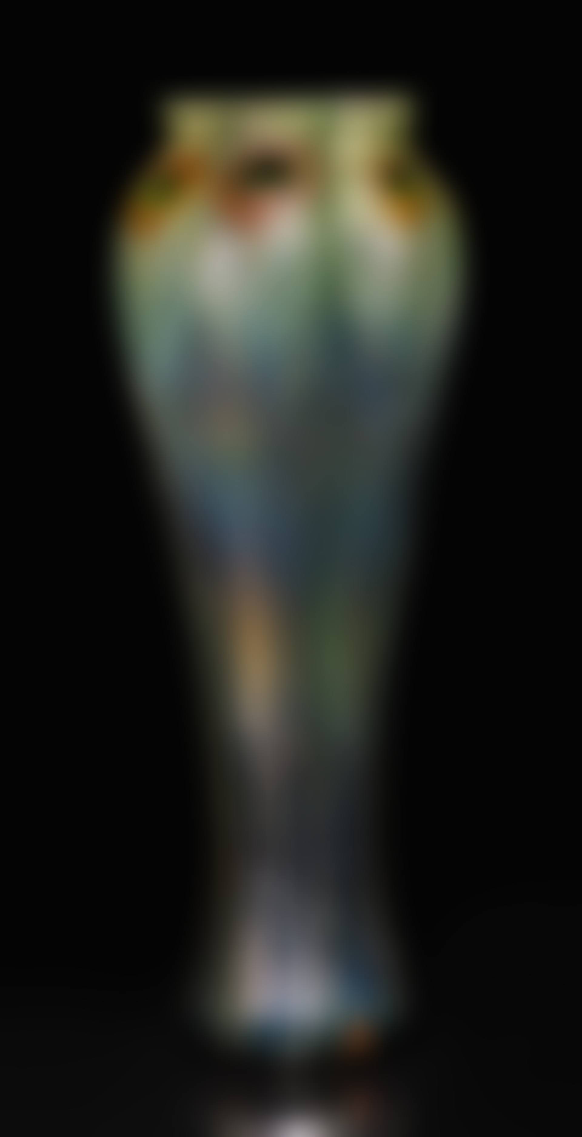 MONUMENTAL “AVENTURINE PEACOCK” VASE (preview)