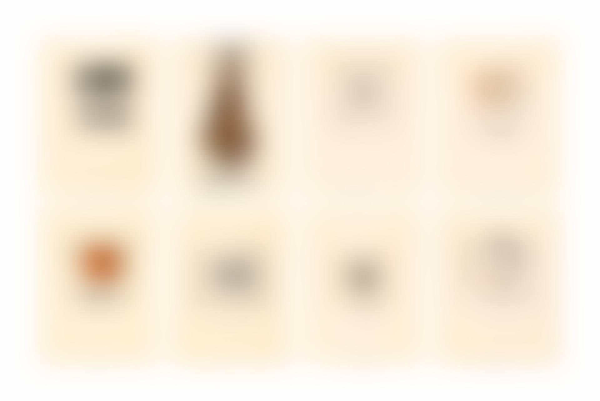 Ring; Beads; Teeth; Tie; Doughtnut; Zipper; Hair; Tweed; Locket , and Apple (preview)