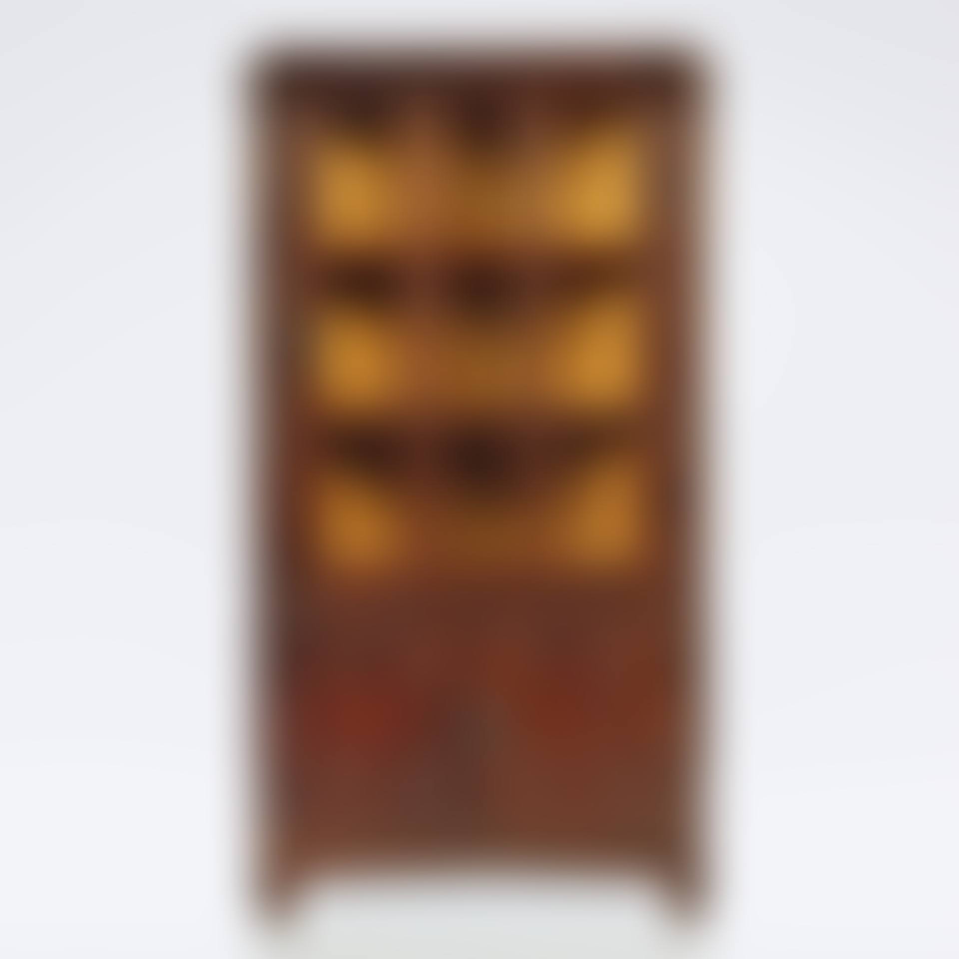 A Rare Trapezoidal China Cabinet; model no. 902 (preview)