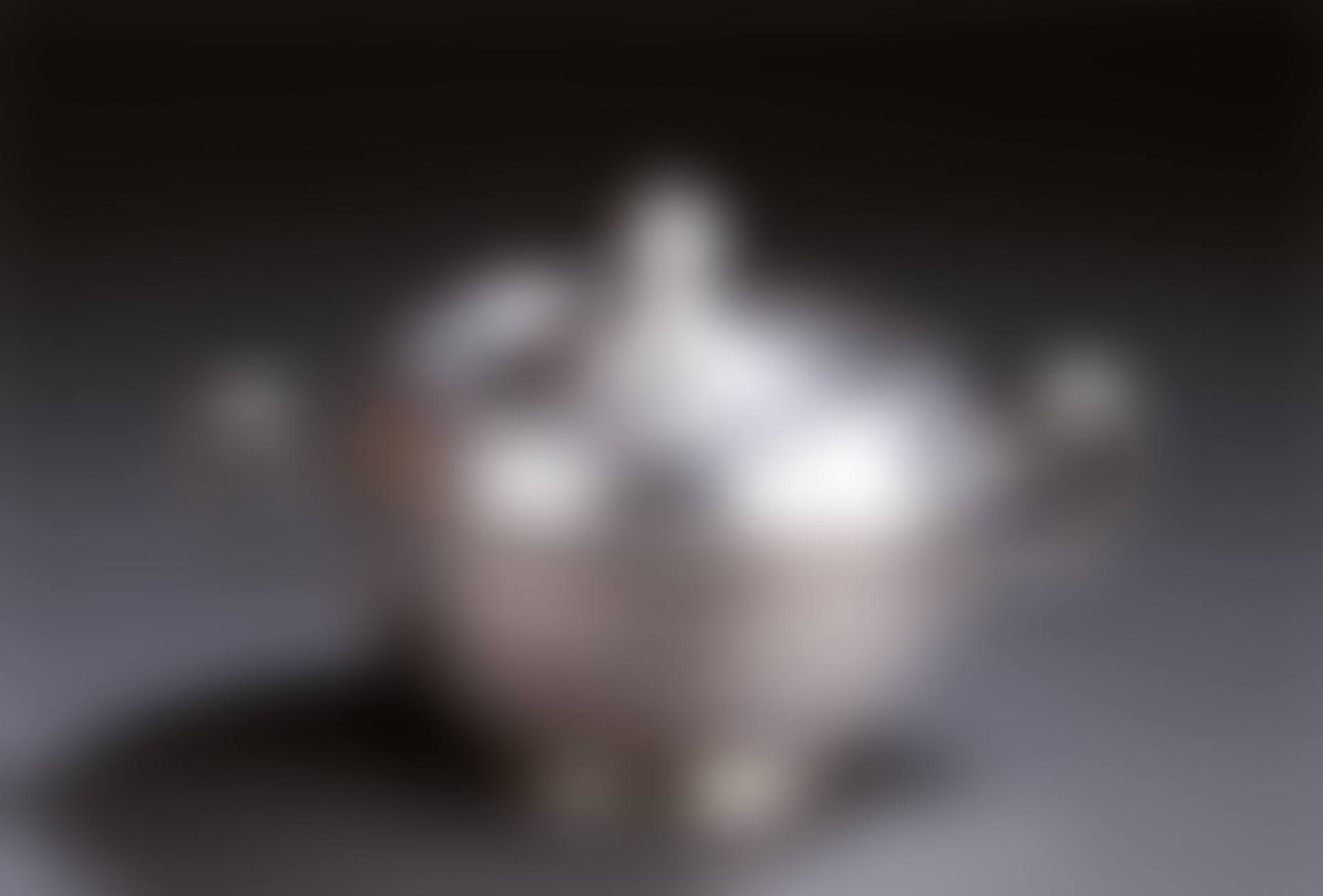 A silver covered kettle with handles (preview)