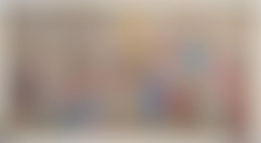 Christ in Majesty in an assembly of saints (preview)