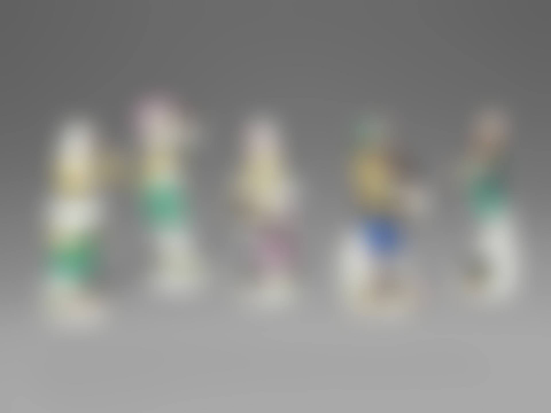 FIVE MEISSEN PORCELAIN "CRIS DE PARIS" FIGURES OF MUSICIANS (preview)