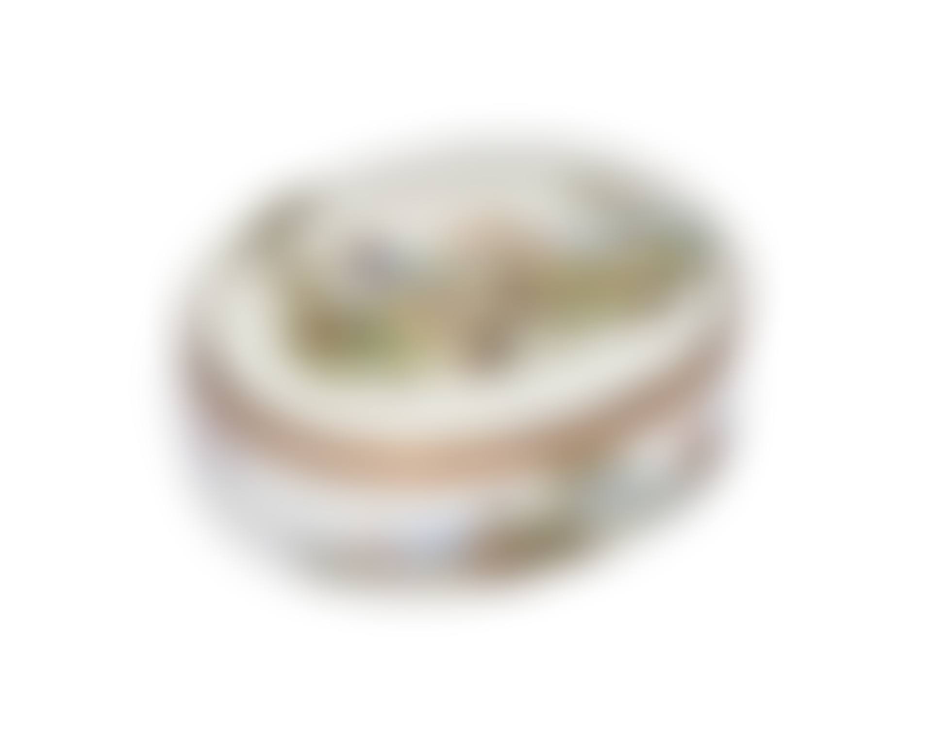 A GOLD-MOUNTED MEISSEN PORCELAIN OVAL SNUFF-BOX AND COVER (preview)