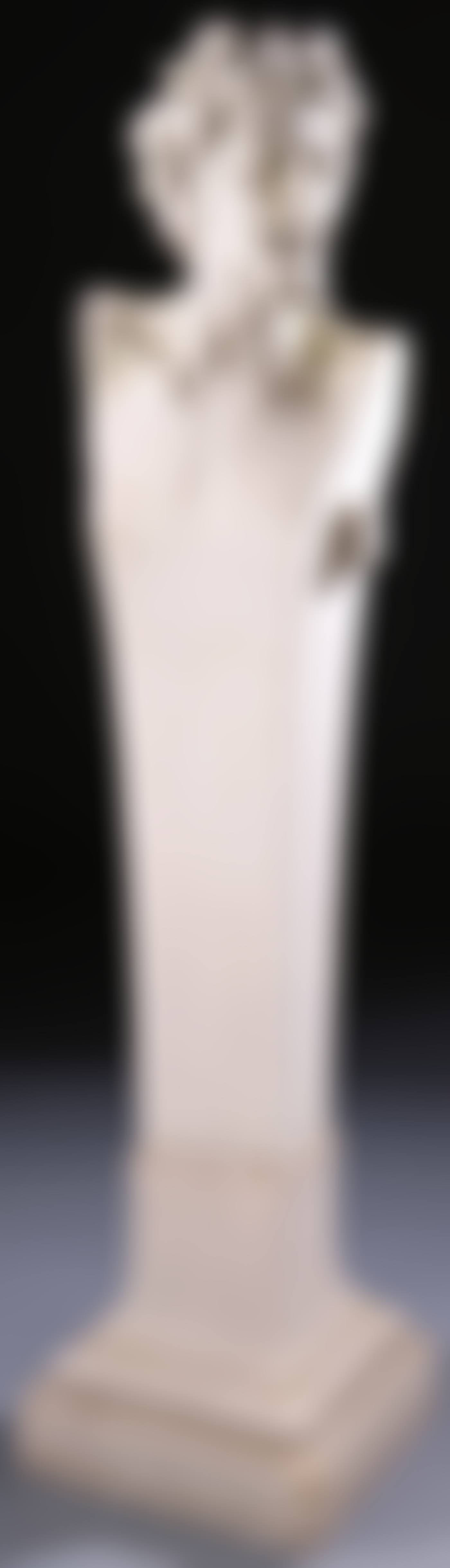 A CAST GARDEN HERM WITH SATYR BUST (preview)