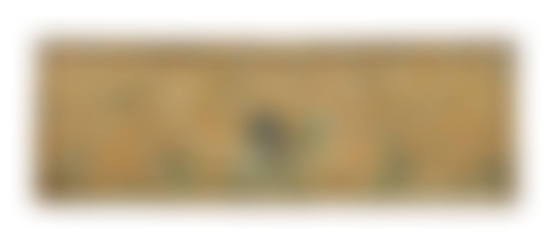 A Chinese apricot ground embroidered silk table frontal (preview)