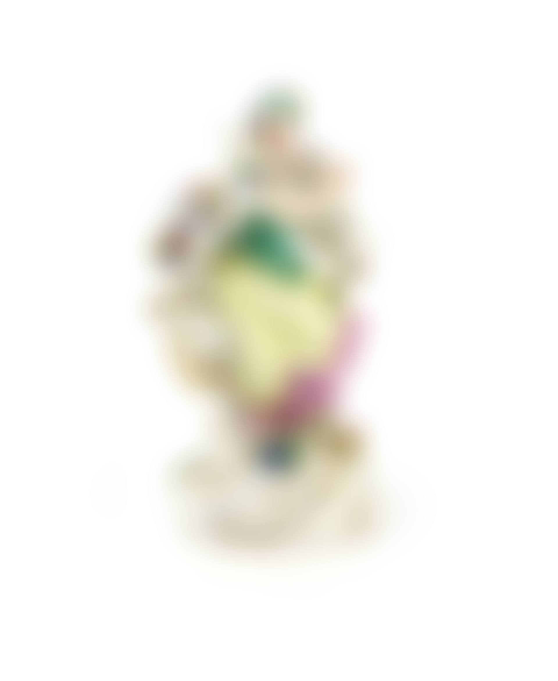 A Meissen rococo group of a seated lady and a dog (preview)