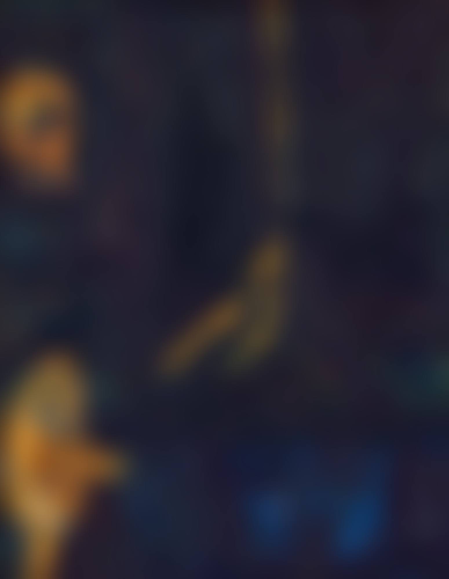 Blue Painting with Orange Trapeze (preview)