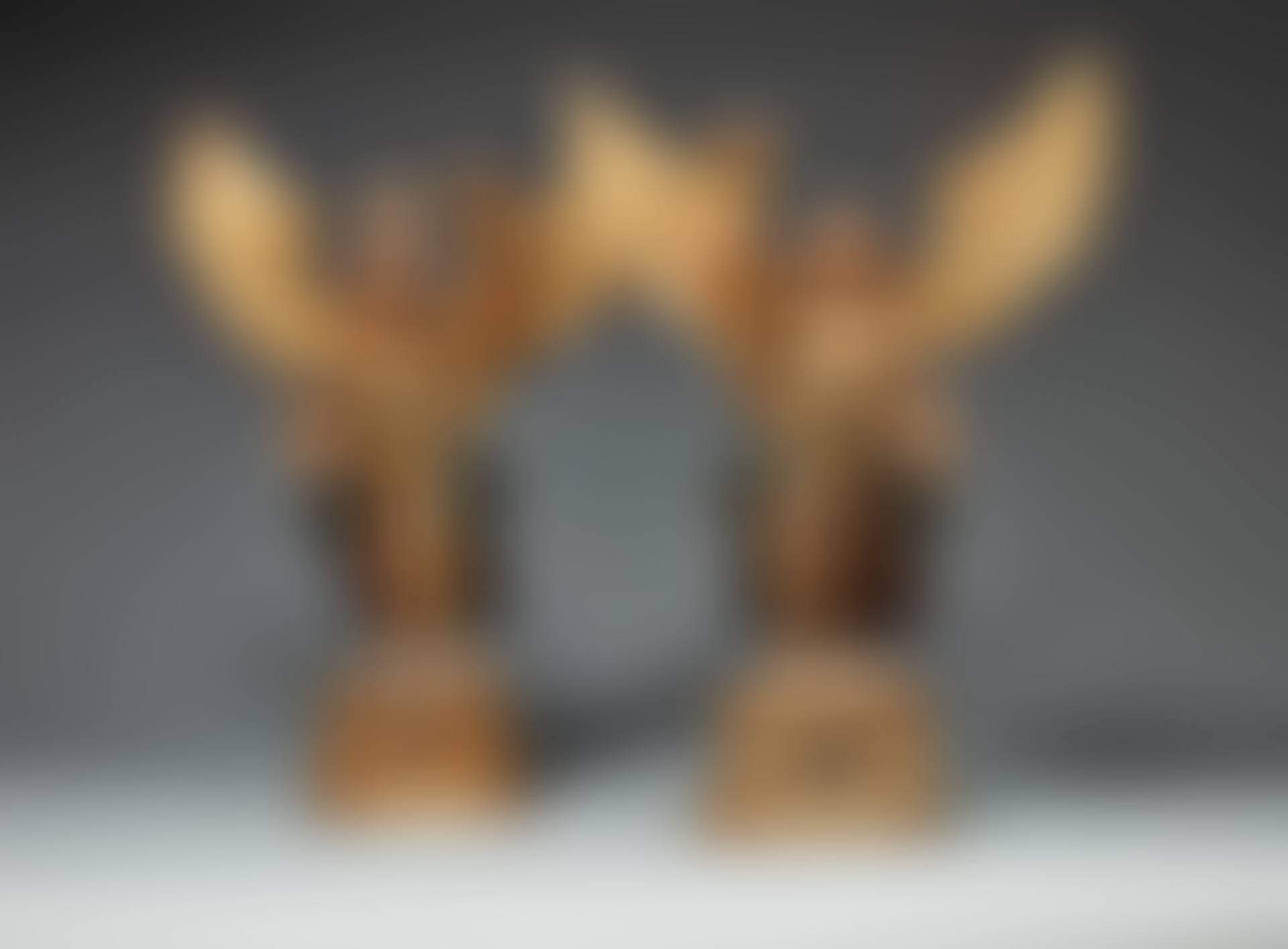 Pair of Candlebearing Angels (preview)