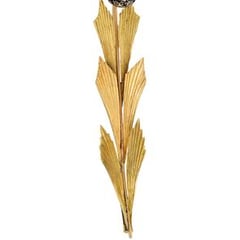 A Buccellati Garnet Brooch