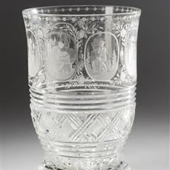 Large Goblet With Virtue Motifs