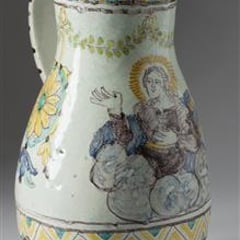 Jug With The Motif Of A Female Saint