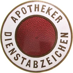 Amtliches Apotheker Dienstabzeichen,