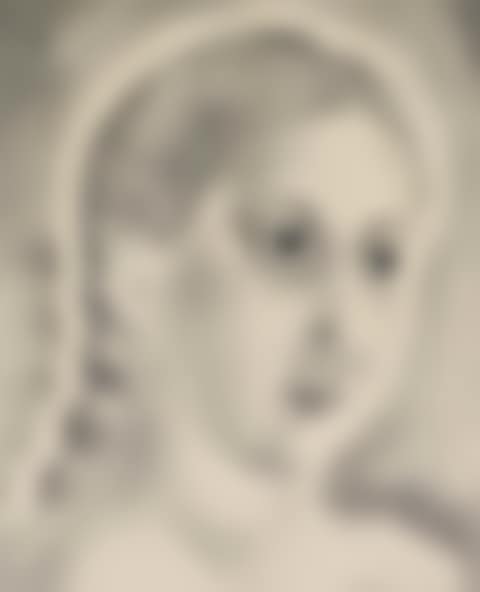 JEUNE FEMME AUX CHEVEUX LONGS (YOUNG WOMAN WITH LONG HAIR) (preview)