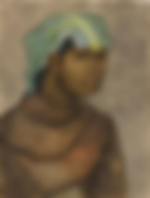 WOMAN WITH A LEAF (preview)