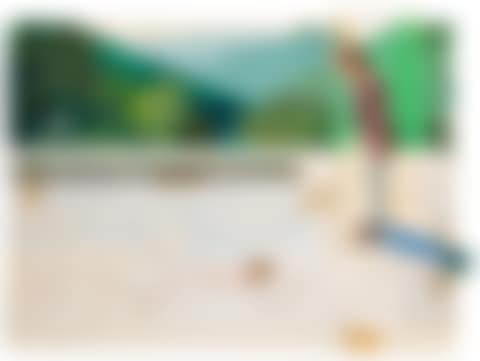 STUDY FOR PORTRAIT OF AN ARTIST (POOL WITH TWO FIGURES) (preview)