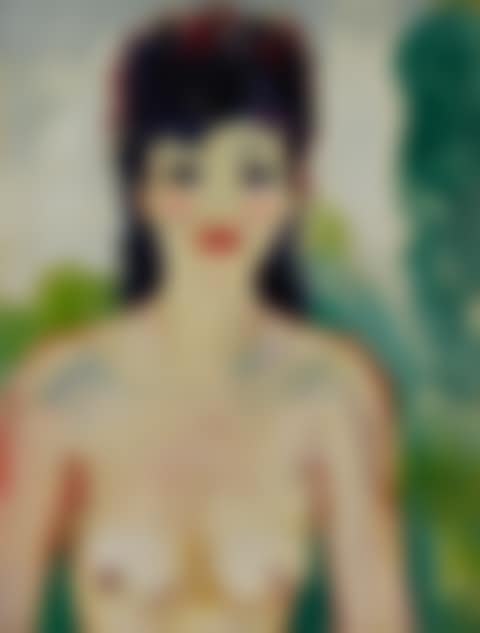 FEMME AU BUSTE NU (preview)