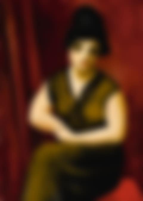 FEMME BRUNE ASSISE (preview)