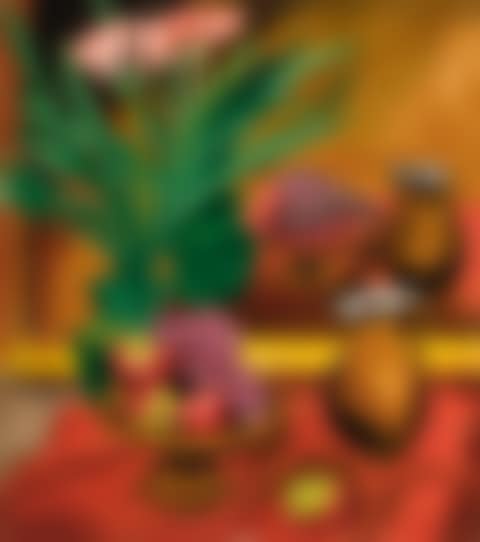 STILLEBEN VOR EINEM SPIEGEL (STILL LIFE IN FRONT OF A MIRROR) (preview)