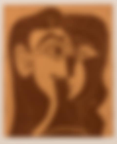 PORTRAIT DE JACQUELINE DE FACE. I (TÊTE DE FEMME) (B. 1064; BA. 1278) (preview)