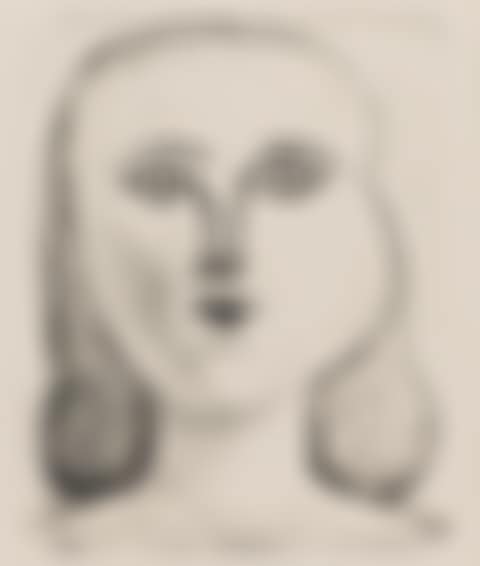 TÊTE DE JEUNE FILLE (B. 393; M. 9) (preview)
