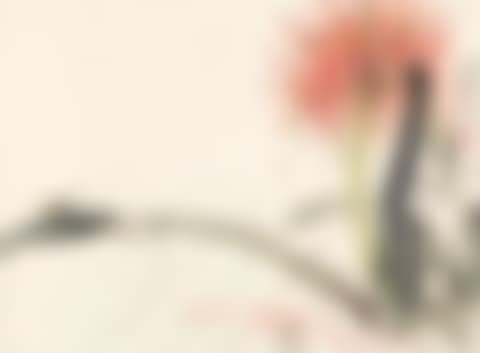 BLOSSOM AND INSECT; CALLIGRAPHY (preview)
