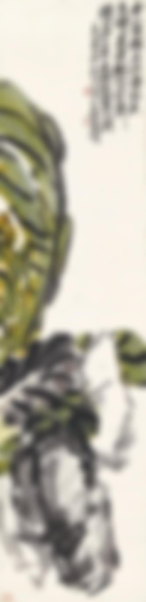 PLANTAIN LEAVES BY THE ROCK (preview)