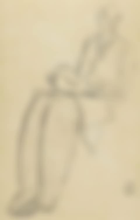 Modèle dessinant à l'académie (Woman Drawing at the Academie) (preview)