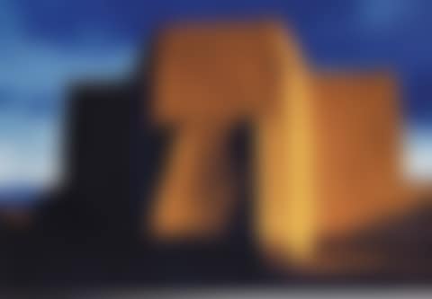 Church, Sunset, Rear, Ranchos de Taos, New Mexico (preview)