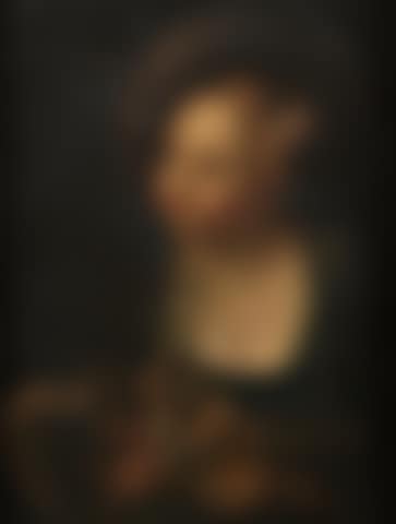A girl with a basket of fruit (preview)